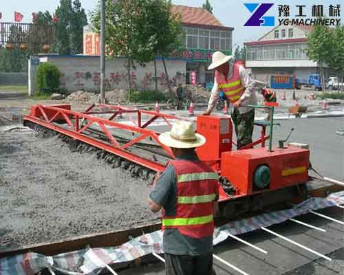 Application of Mini Road Paver Machine