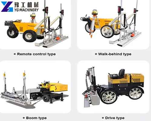 Different Types Concrete Floor Laser Paving Machine