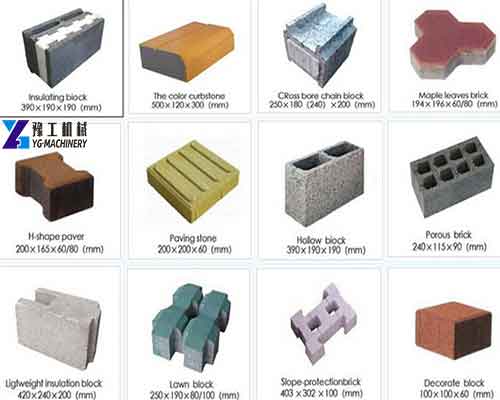 Types of Different Bricks