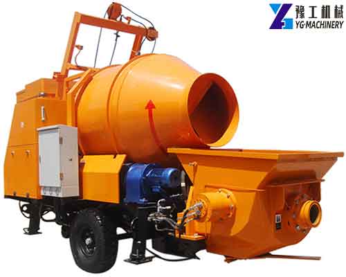 Concrete Mixer Machine with Pump