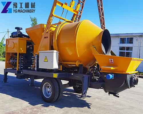 Diesel Mobile Concrete Mixer Machine