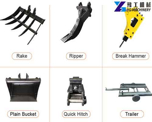 Multifunction Excavator and Trailer