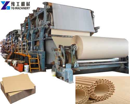 Fluting Paper Machine