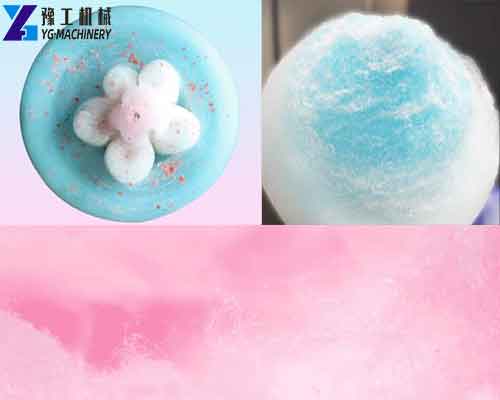 Colourful Cotton Candy Making Machine