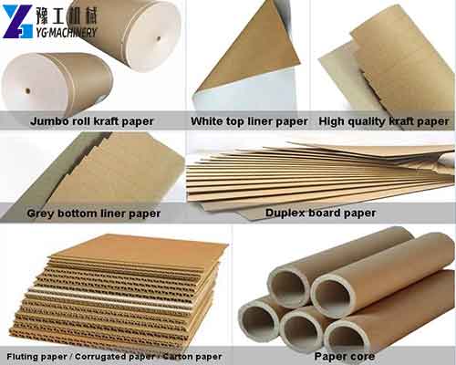 Fourdrinier Kraft Paper Making Machine Product