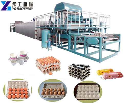 Egg Tray Forming Machine