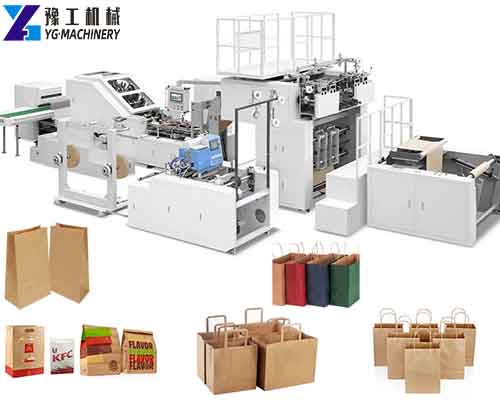 Kraft Paper Bag Making Machine