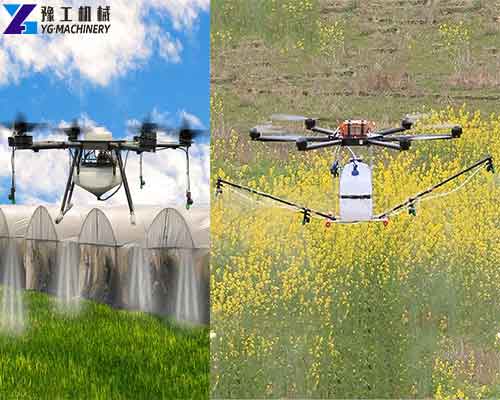 Application of Drone Pesticide Sprayer