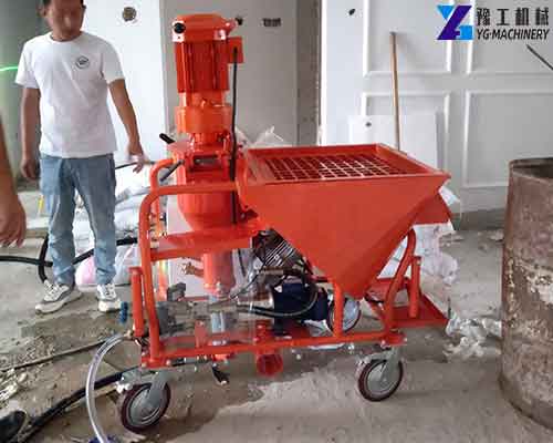 Cement Sprayer Plastering Machine