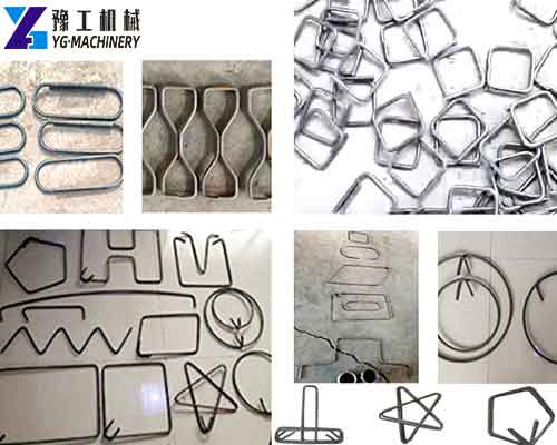 Different Shapes Product of Stirrup Bending Machine