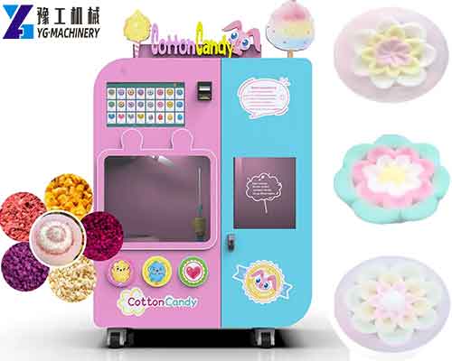 Cotton Candy Vending Machine