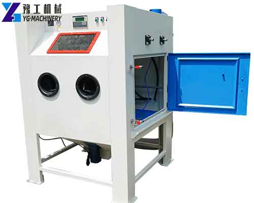 Rotating Table Sandblasting Machine