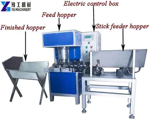 Structure of Agarbatti Making Machine