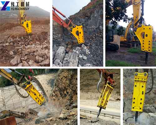 Application of Hydraulic Rock Breaker