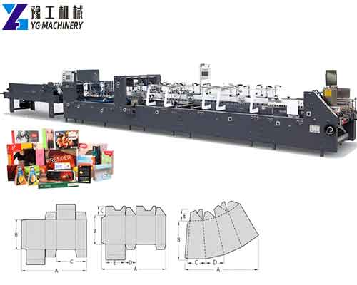 Automatic Box Folder Gluer Machine