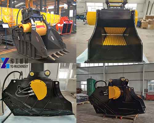 Excavator Crusher Bucket Manufacturer