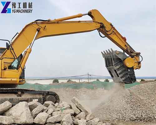 Excavator Crusher Bucket