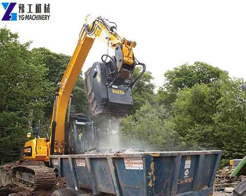 Excavator Crusher