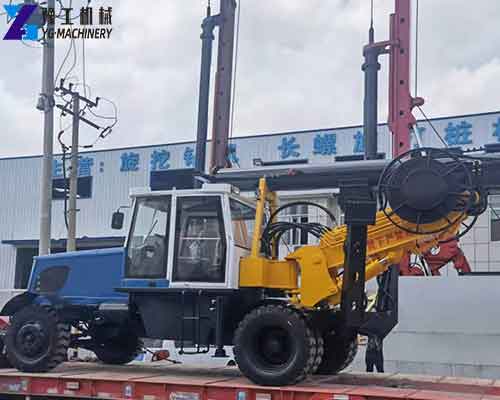 Vibratory Pile Driver for Excavator