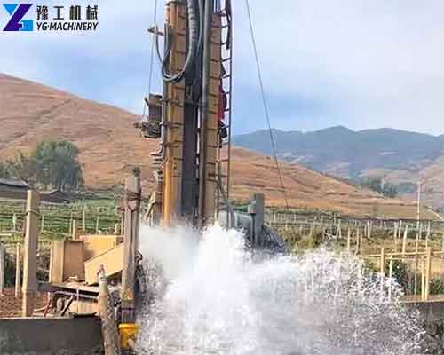 Crawler Water Well Drilling Rig for Sale in Mexico