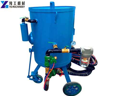 Dustless Sand Blasting Machine