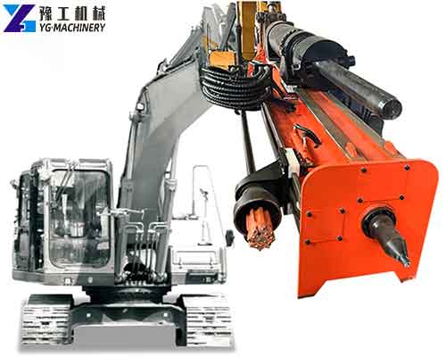 Integrated Drill and Splitting Machine