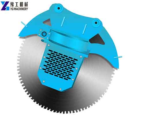 Excavator Hydraulic Rock Saw