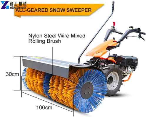 All-geared Snow Sweeper