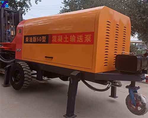 Diesel Portable Concrete Pump