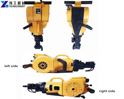 Internal Combustion Rock Drill