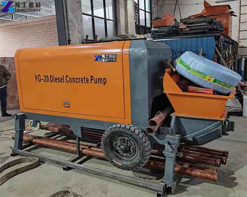 Small Diesel Concrete Pump Manufacturer