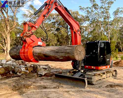 Hydraulic Wood Grabber