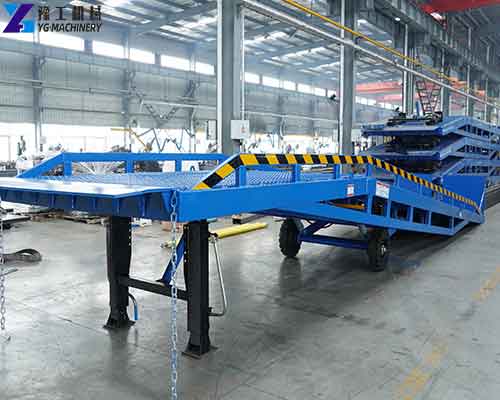 Mobile Ramp for Unloading Truck