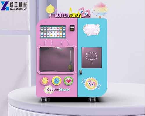 Automatic Cotton Candy Vending Machine
