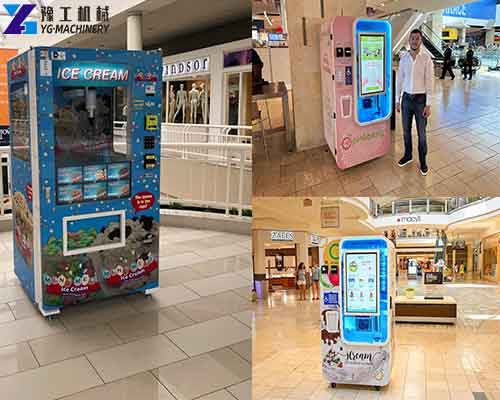Ice Cream Robot Vending Machine Manufacturer