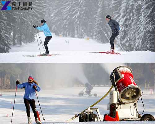 Snow Machine for Ski Slopes