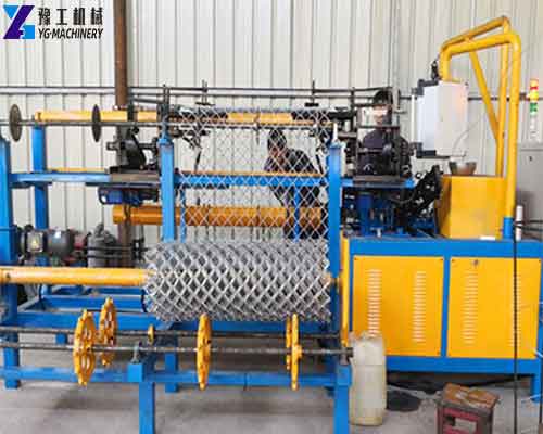 Chain Link Fence Making Machine