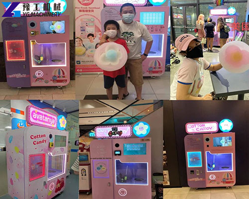 candy floss vending machine