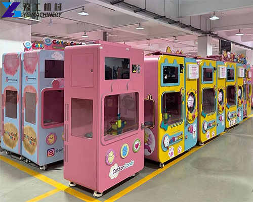 cotton candy floss vending machine