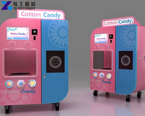 magic cotton candy vending machine