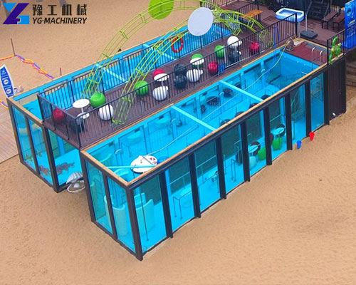 price of shipping container pools