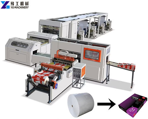 automatic a4 paper cutting machine