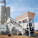 concrete portable batch plant