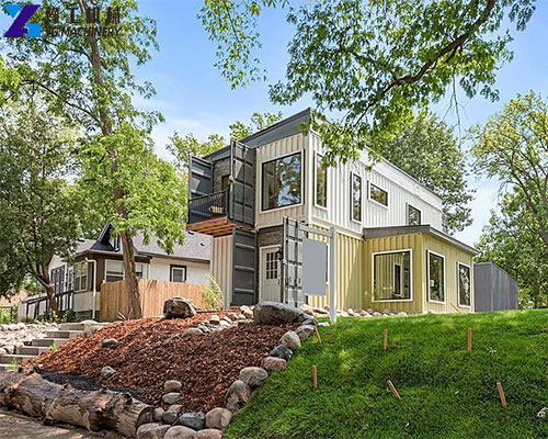 fold out homes from shipping containers