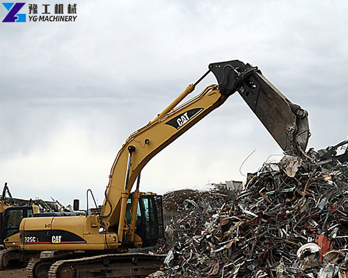 hydraulic metal shears for excavator