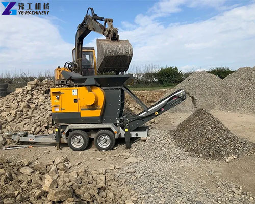 mini concrete crusher for sale