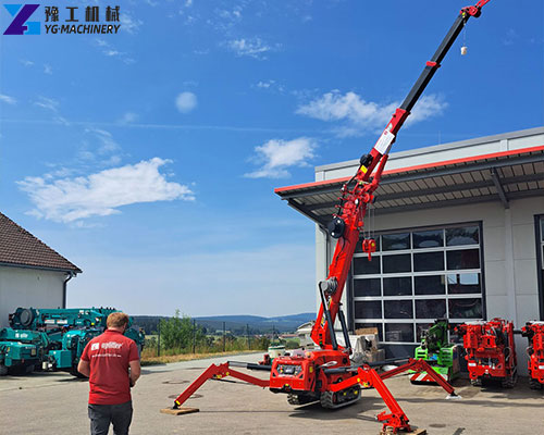 mini spider crane