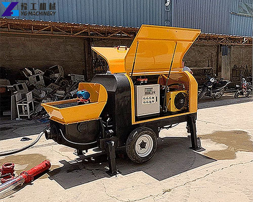 mobile concrete pump