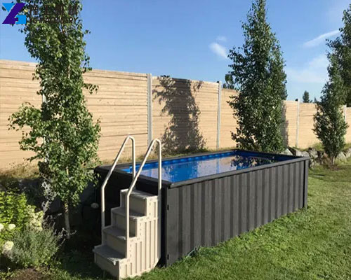 shipping container pool price