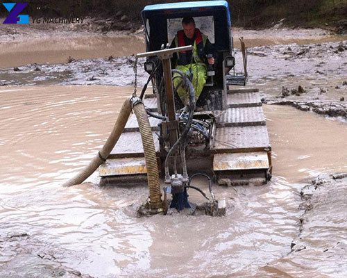 sludge dredging machine